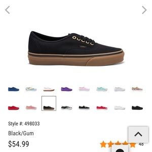 Black Van Shoes